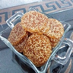 پولکي سوهان عسلي زر گل